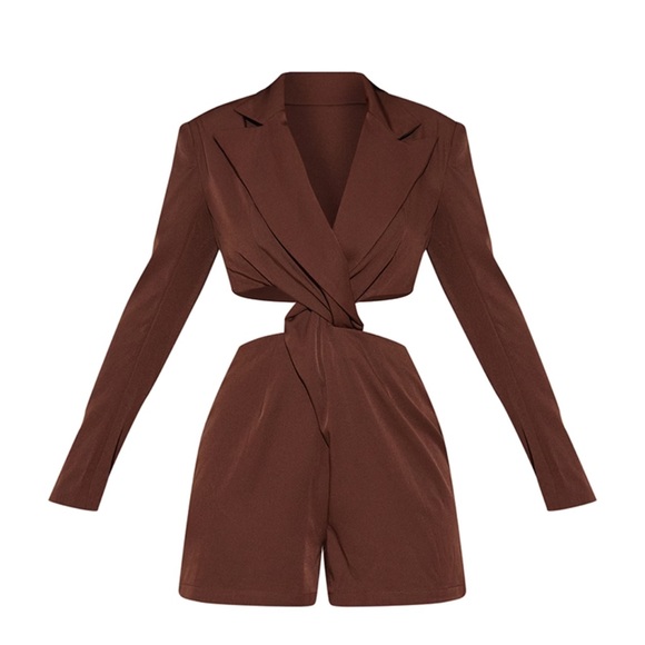 PRETTY LITTLE THING CUT OUT ROMPER ( SIZE8) - Picture 1 of 5